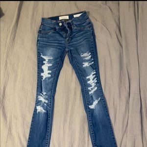 Pacsun Ripped skinny jeans